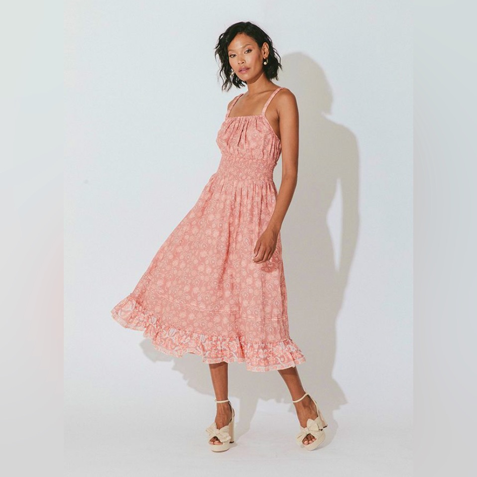 Cleobella Marcella Midi Dress Size Xs